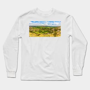 Little Missouri River Oxbow Overlook Long Sleeve T-Shirt